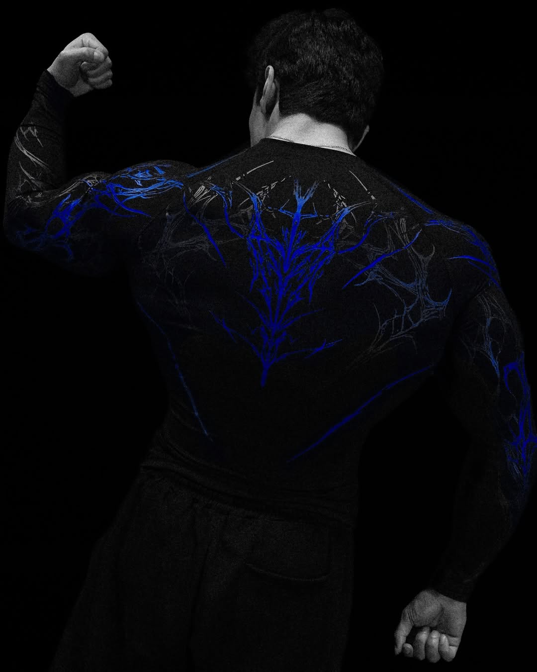 Void Tech™ Prototype X Longsleeve Compression 'Dark Blue'
